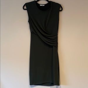 Dark Green Fitted Dress